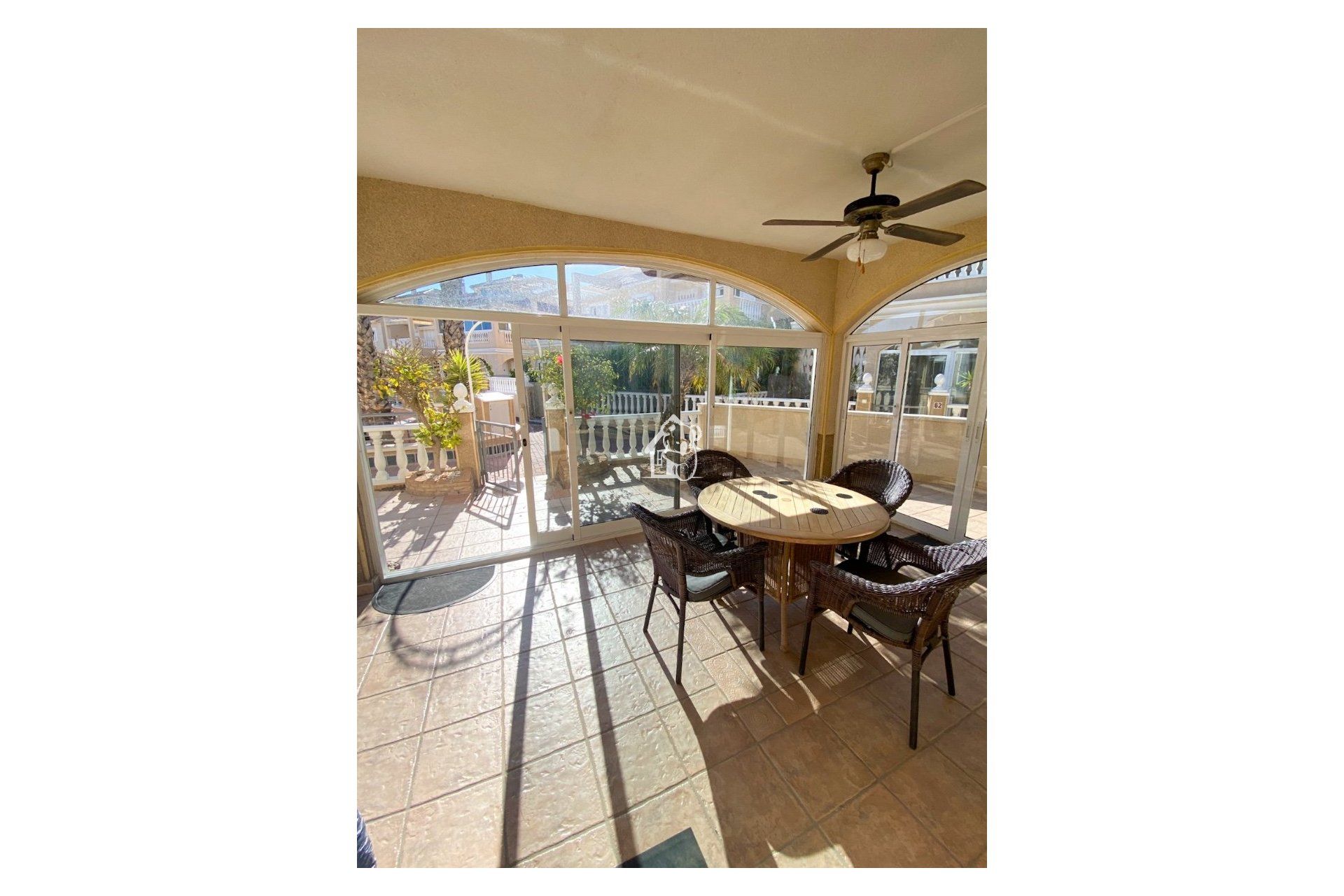 Terrace of House or chalet to rent in Orihuela  with Air Conditioner, Private garden and Terrace