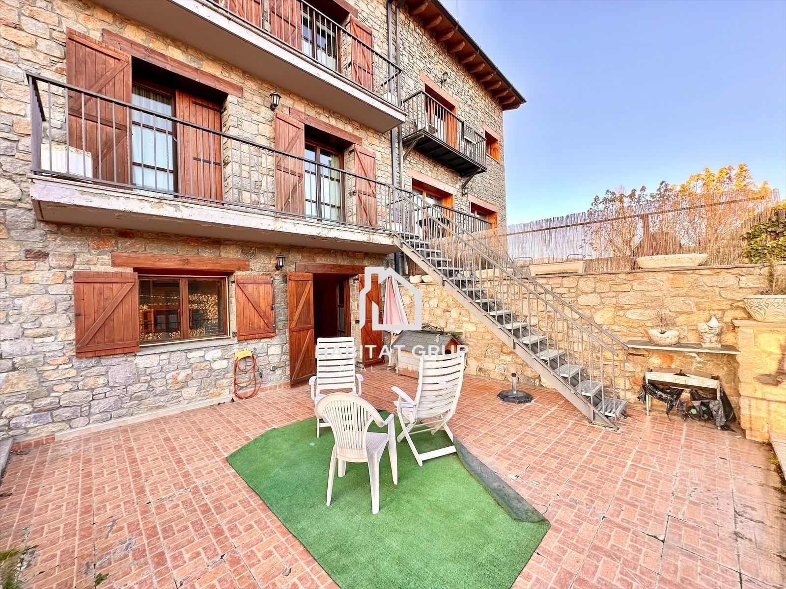 Terrace of Single-family semi-detached for sale in Puigcerdà  with Heating, Private garden and Terrace
