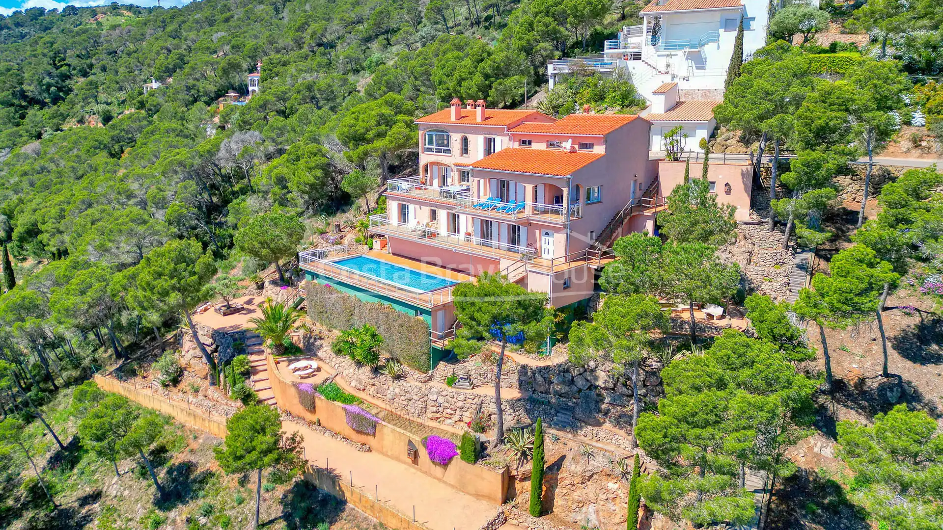 Vista exterior de Casa o xalet en venda en Begur amb Calefacció, Jardí privat i Terrassa