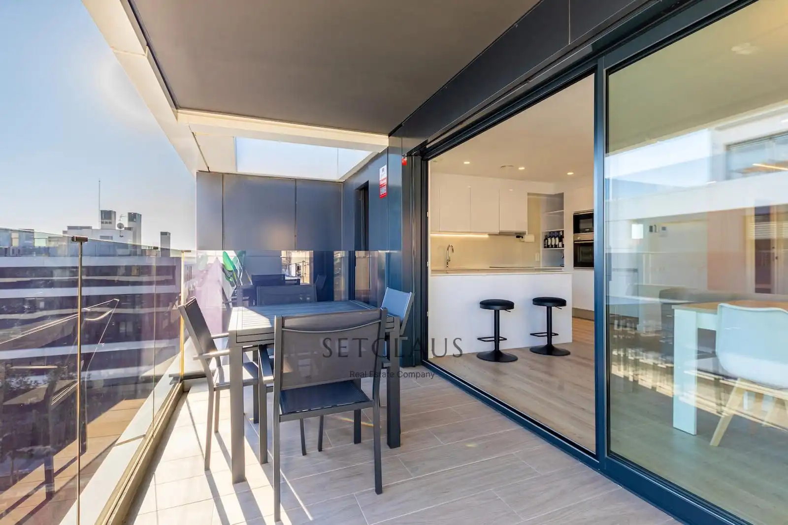 Terrace of Flat for sale in El Masnou  with Air Conditioner, Heating and Terrace