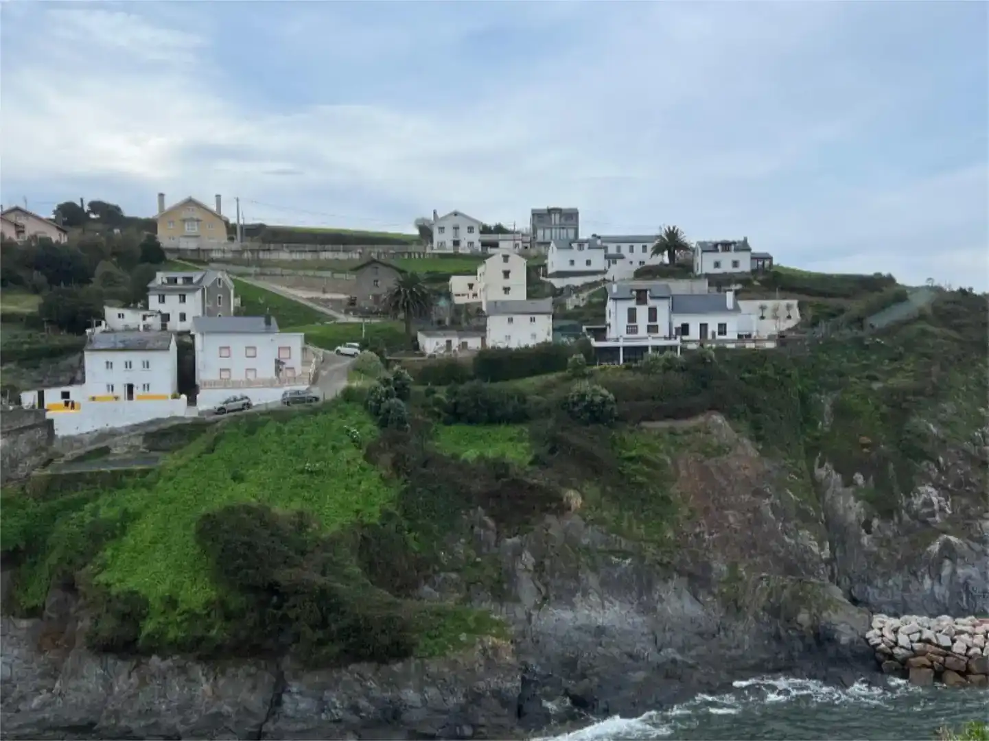 Vista exterior de Casa adosada en venta en Coaña con Amueblado