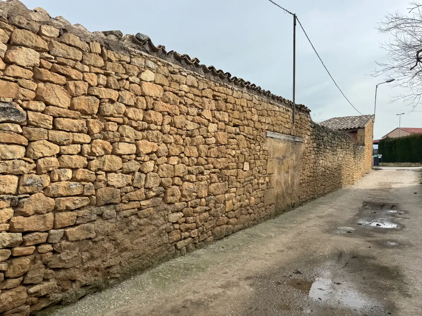 Vista exterior de Finca rústica en venda en Torre del Compte amb Jardí privat