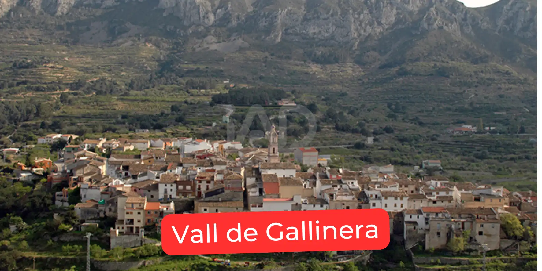 Finca rústica en venta en La Vall de Gallinera