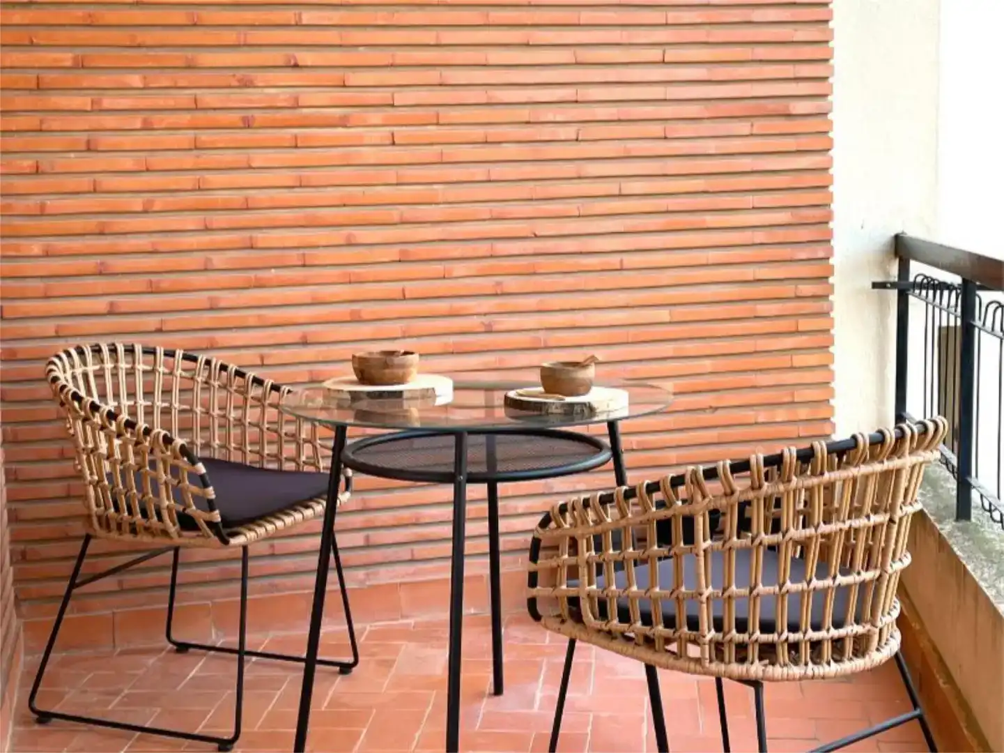 Terrasse von Wohnung zur Miete in Náquera mit Möbliert