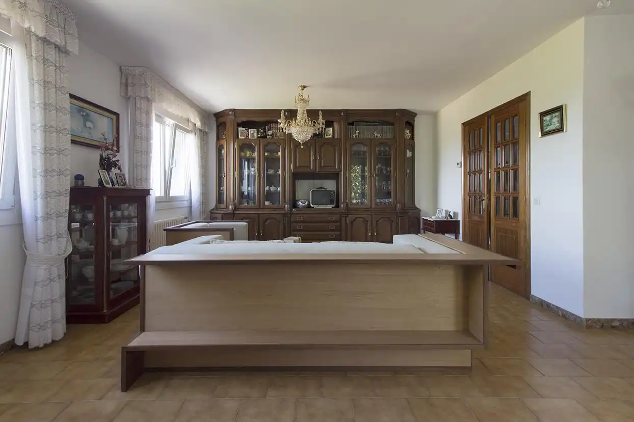 Sala de estar de Finca rústica en venta en A Baña  