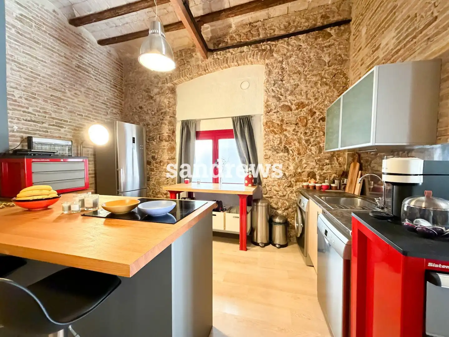 Kitchen of Flat for sale in Figueres  with Heating