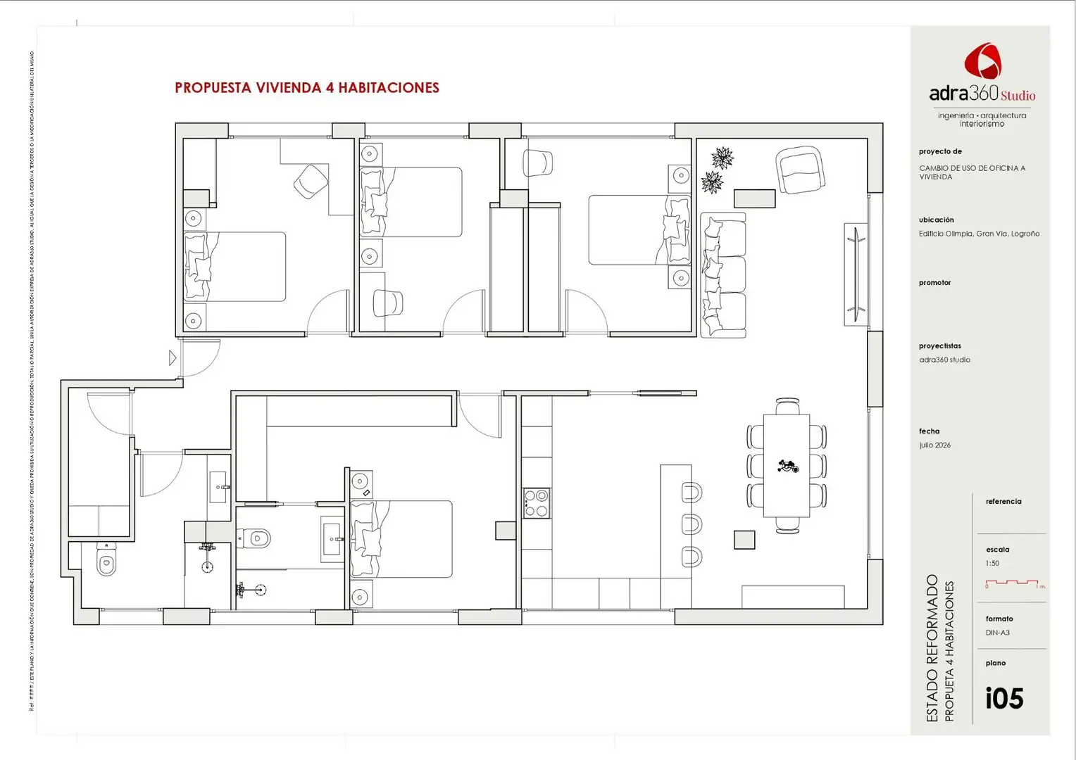 Piso con ascensor en venta en Gran Via Juan carlos I, imagen 2