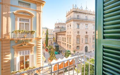 Vista exterior de Pis en venda en  Valencia Capital amb Aire condicionat, Calefacció i Moblat