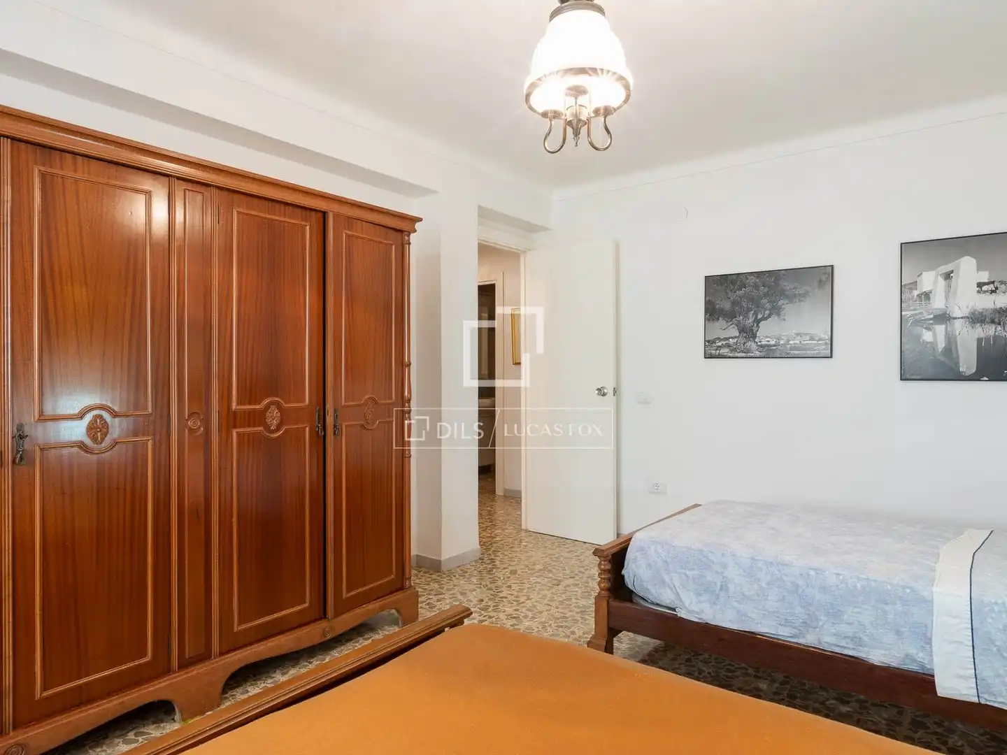 Bedroom of Flat for sale in Eivissa  with Air Conditioner, Terrace and Furnished