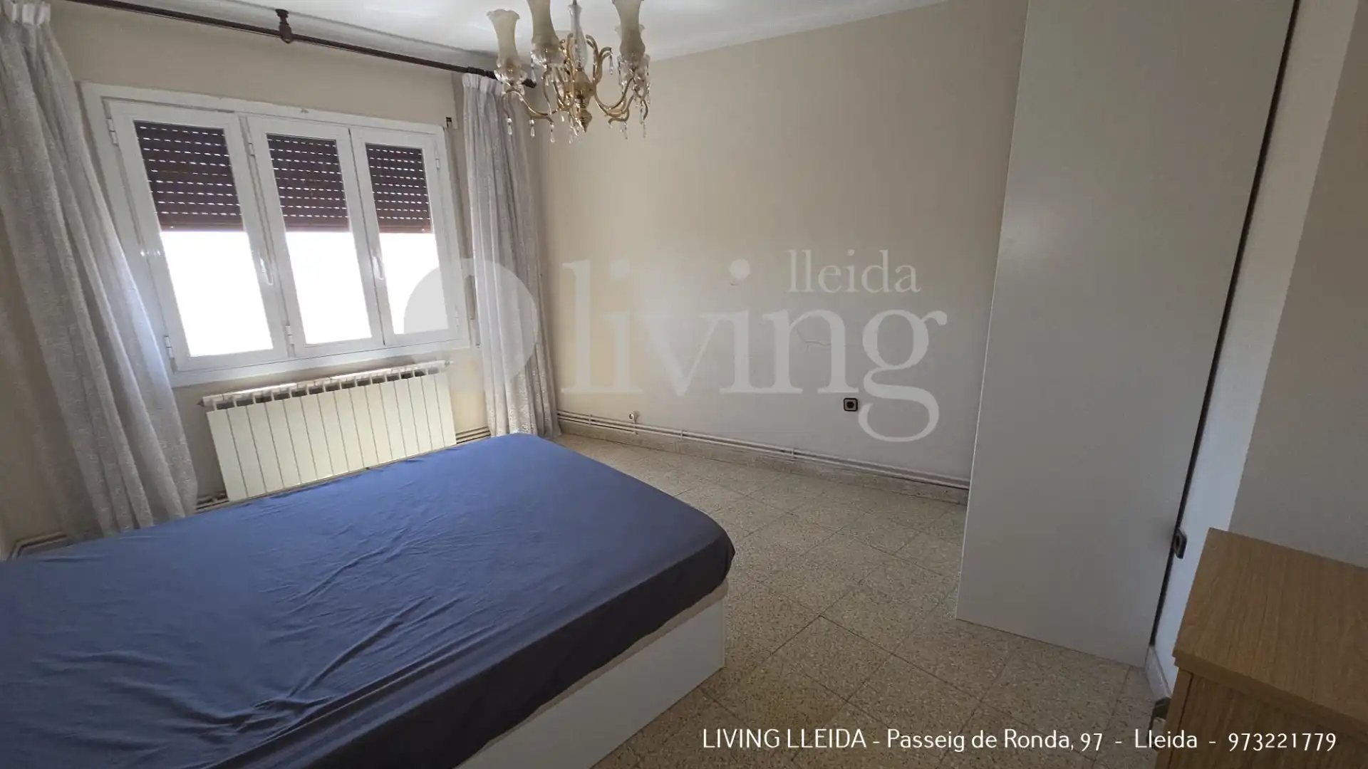 Wohnzimmer von Wohnung zur Miete in Lleida mit Heizung, Möbliert und Ofen