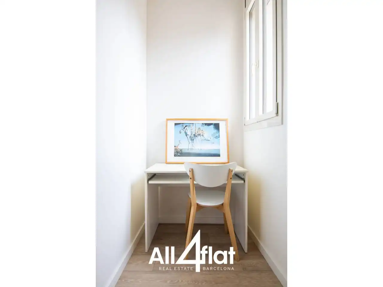 Balcony of Flat for sale in Barcelona  with Air Conditioner, Parquet flooring and Terrace