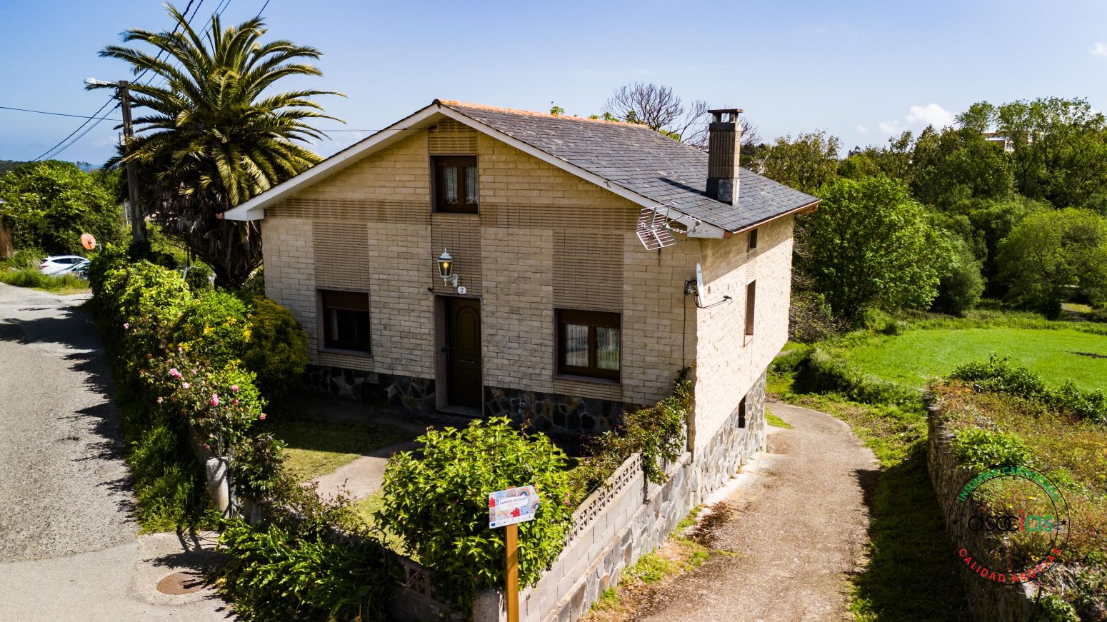 Exterior view of House or chalet for sale in El Franco   with Heating and Storage room