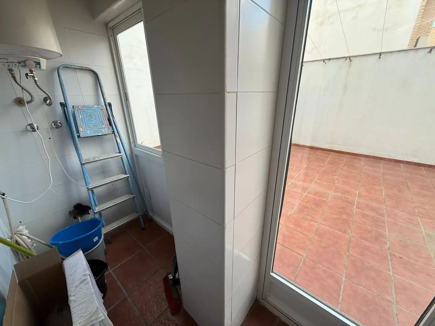 Balcony of Flat for sale in Linares  with Air Conditioner
