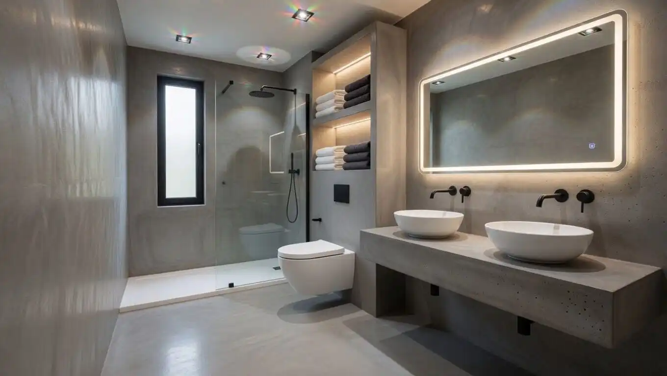 Baño de Casa adosada en venta en Barcelona con Calefacción y Trastero