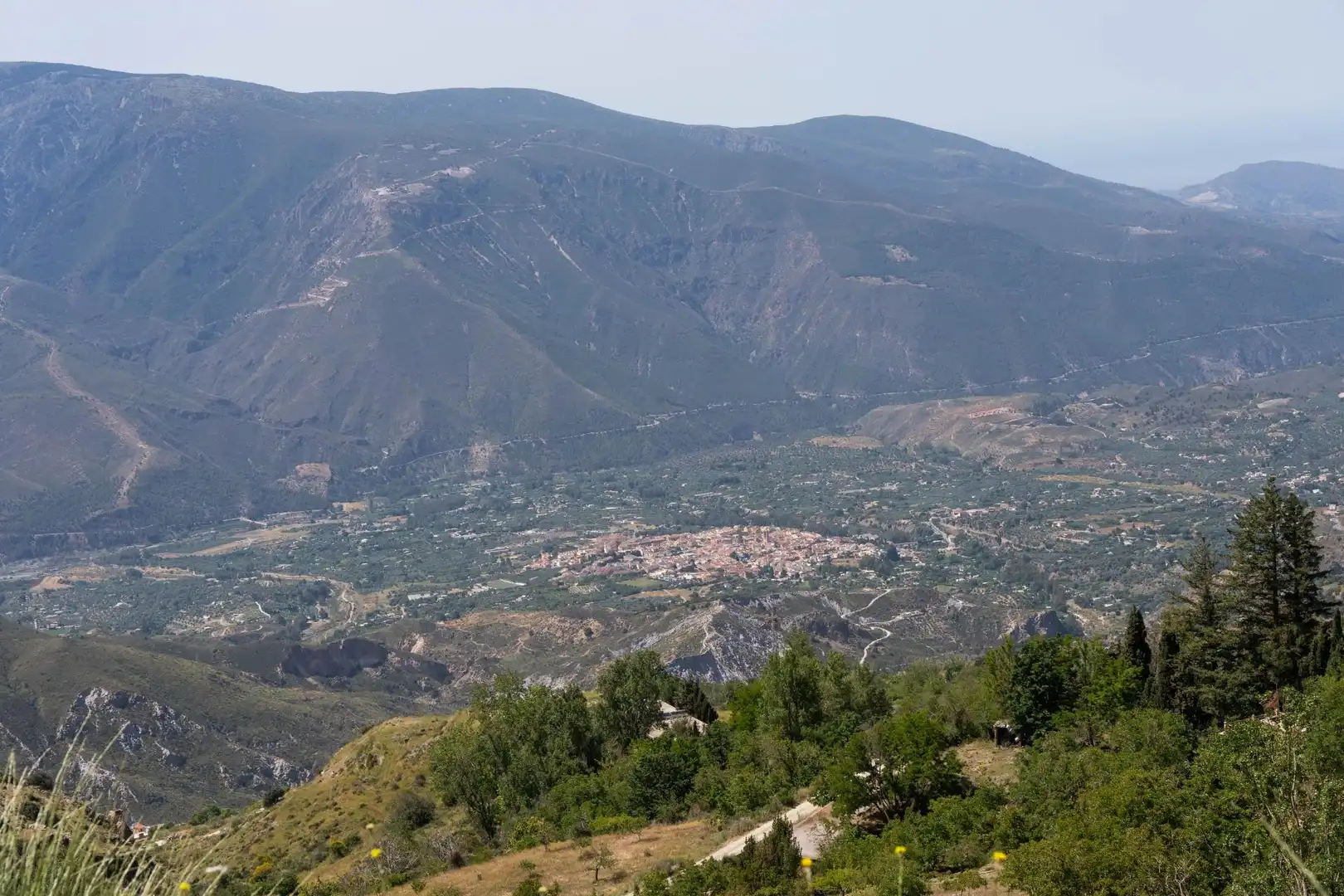 Vista exterior de Terreno en venta en Soportújar