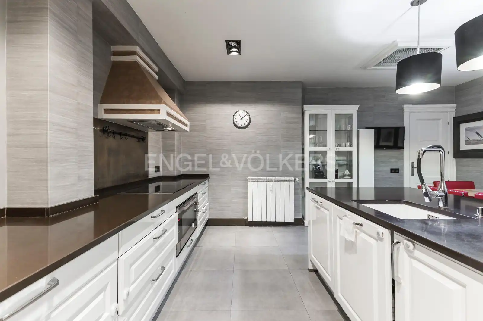 Cocina de Piso de alquiler en Madrid con Aire acondicionado, Calefacción y Parquet