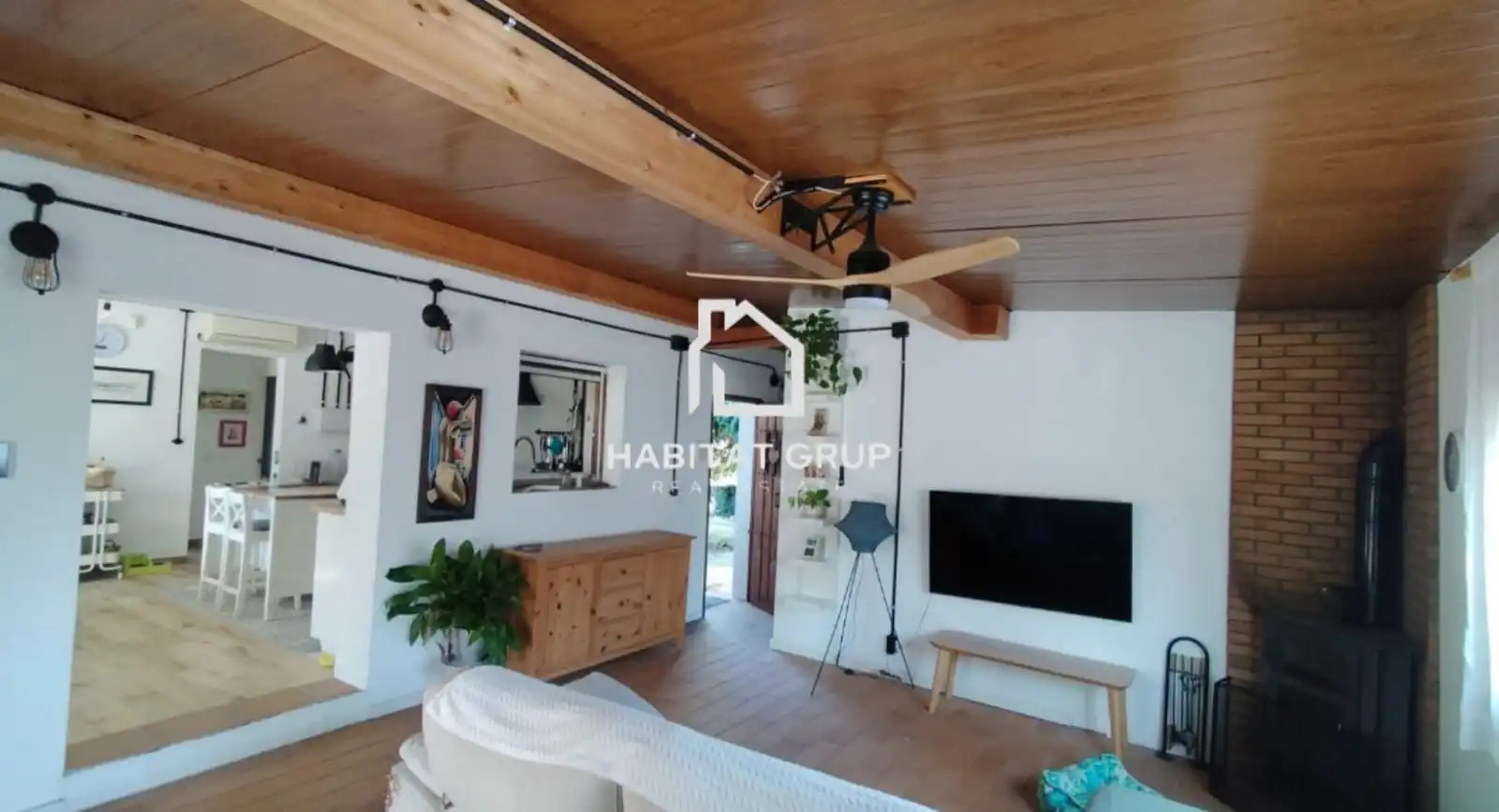 Sala de estar de Casa o chalet en venta en Sant Celoni con Aire acondicionado, Calefacción y Jardín privado