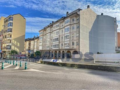 Exterior view of Flat for sale in Lugo Capital  with Balcony