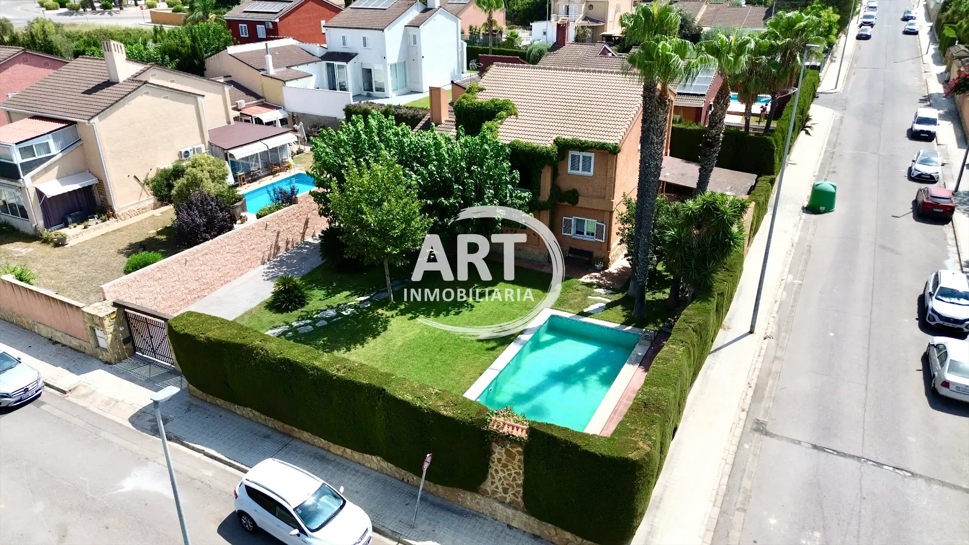 Jardí de Casa o xalet en venda en San Antonio de Benagéber amb Aire condicionat, Calefacció i Jardí privat