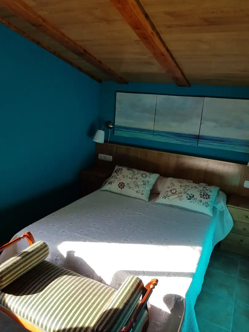 Habitación de Finca rústica en venta en Santa Oliva con Calefacción, Jardín privado y Piscina