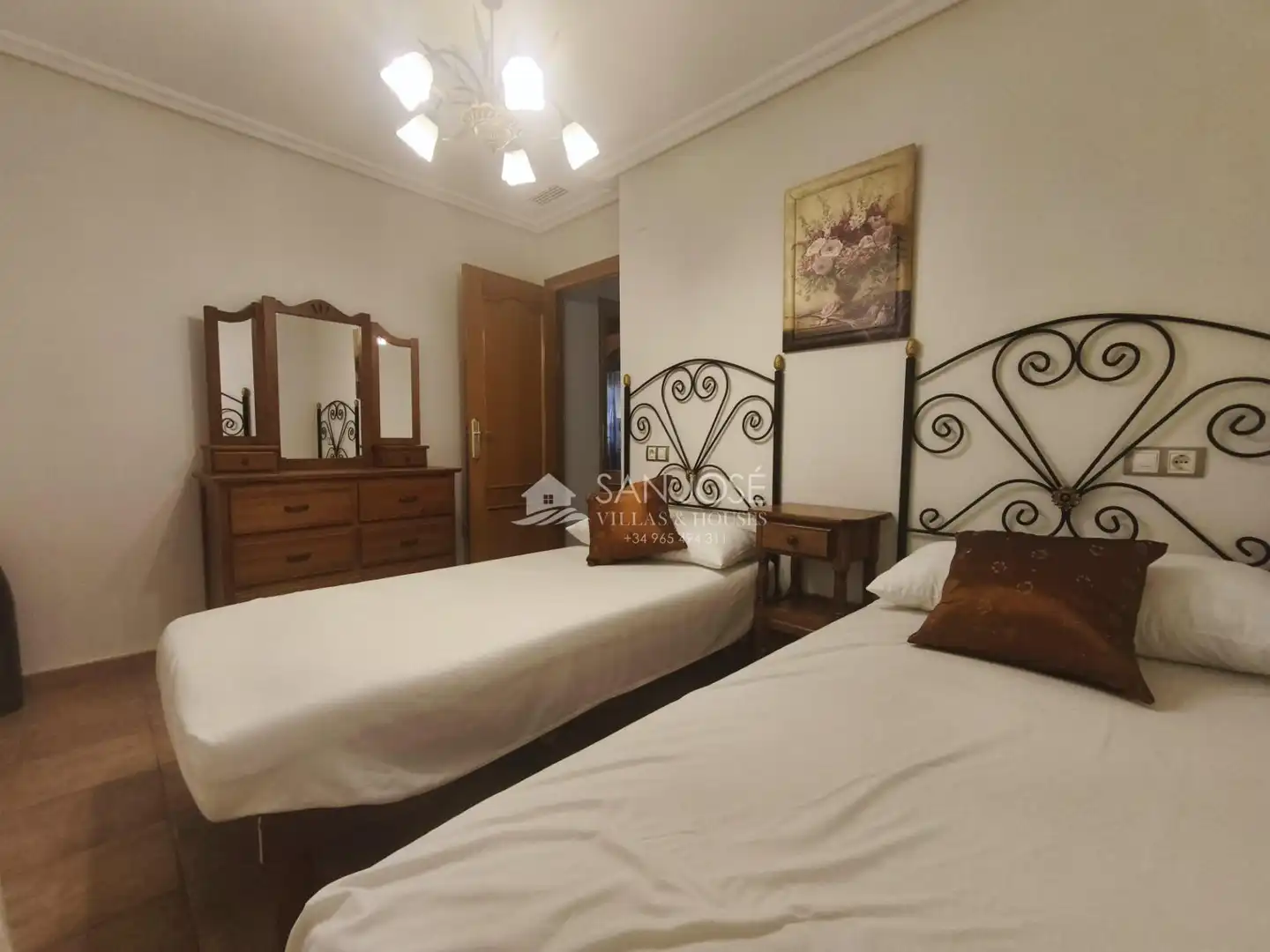 Bedroom of Houses for rent in Aspe  with Air Conditioner, Heating and Terrace