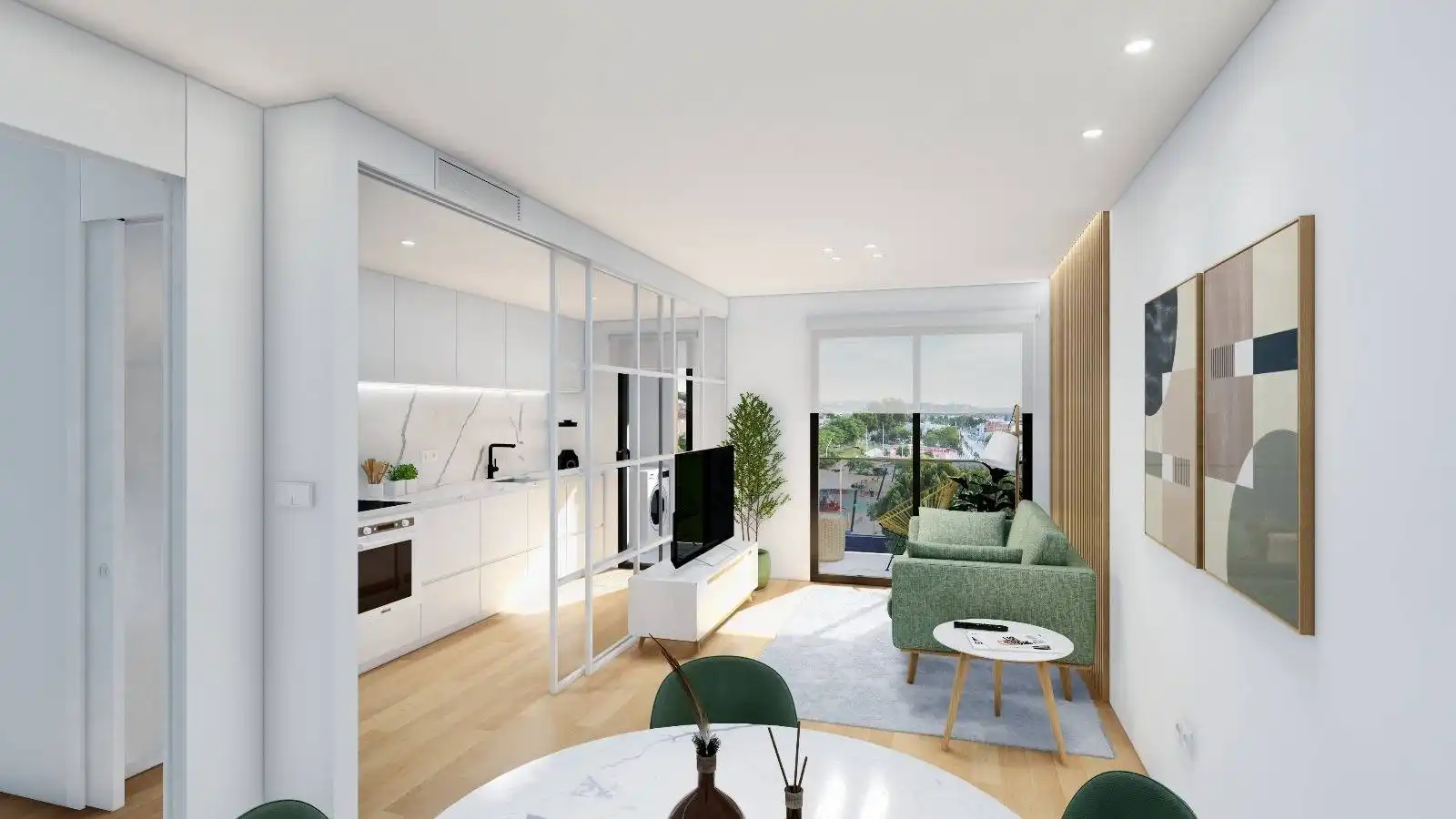 Wohnung mit Garten zum Verkauf in Casco Urbano, imagen 2