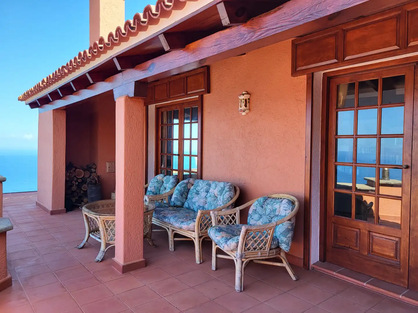 Terrace of Country homes for sale in Tacoronte  with Air Conditioner, Heating and Parquet flooring