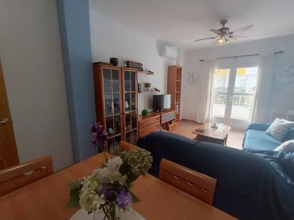 Living room of Flat for sale in El Ejido  with Air Conditioner, Private garden and Terrace