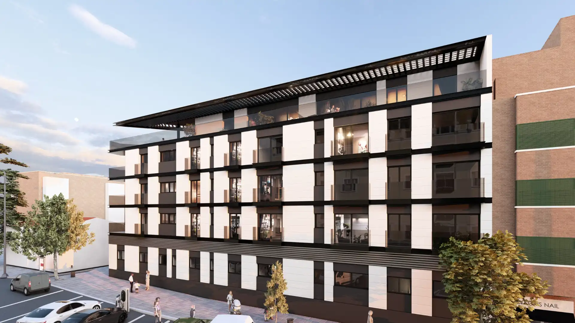 Neubau-Wohnung mit Aufzug zum Verkauf in Calle de Leganés 9, imagen 5
