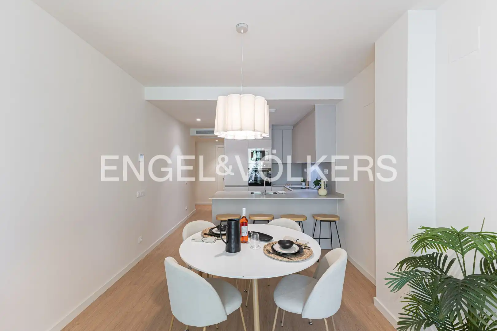 Dining room of Flat for sale in Barcelona  with Air Conditioner, Heating and Parquet flooring