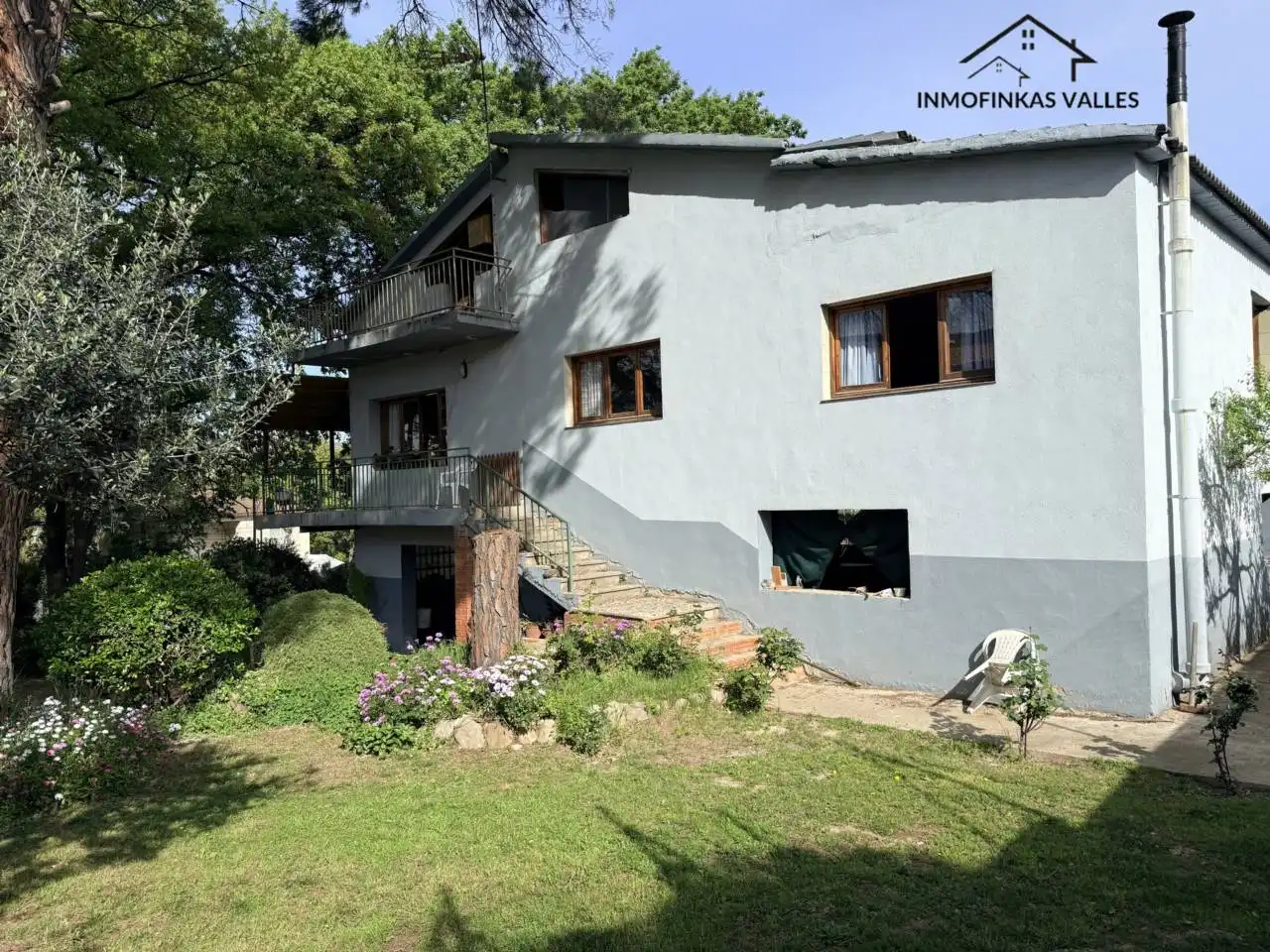 Vista exterior de Casa o chalet en venta en Lliçà d'Amunt con Calefacción, Jardín privado y Terraza