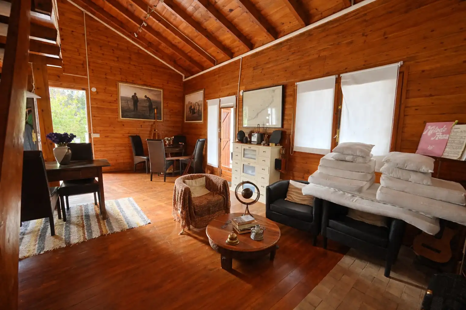 Living room of Houses for sale in Maçanet de Cabrenys  with Private garden, Swimming Pool and Furnished