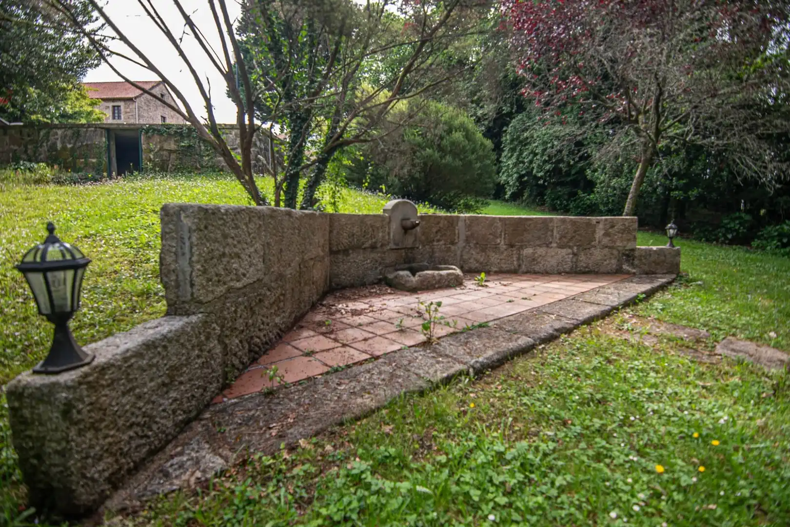 Jardín de Finca rústica en venta en Cuntis con Jardín privado, Terraza y Piscina