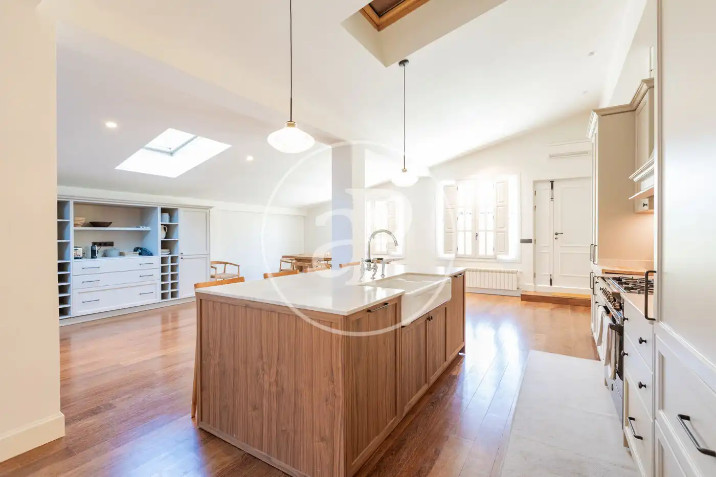 Kitchen of Houses for rent in Madrid  with Air Conditioner, Heating and Private garden