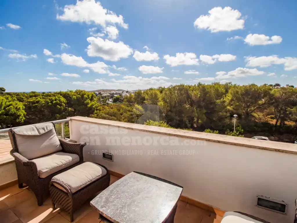 Terrassa de Casa o xalet en venda en Es Mercadal amb Aire condicionat, Jardí privat i Terrassa