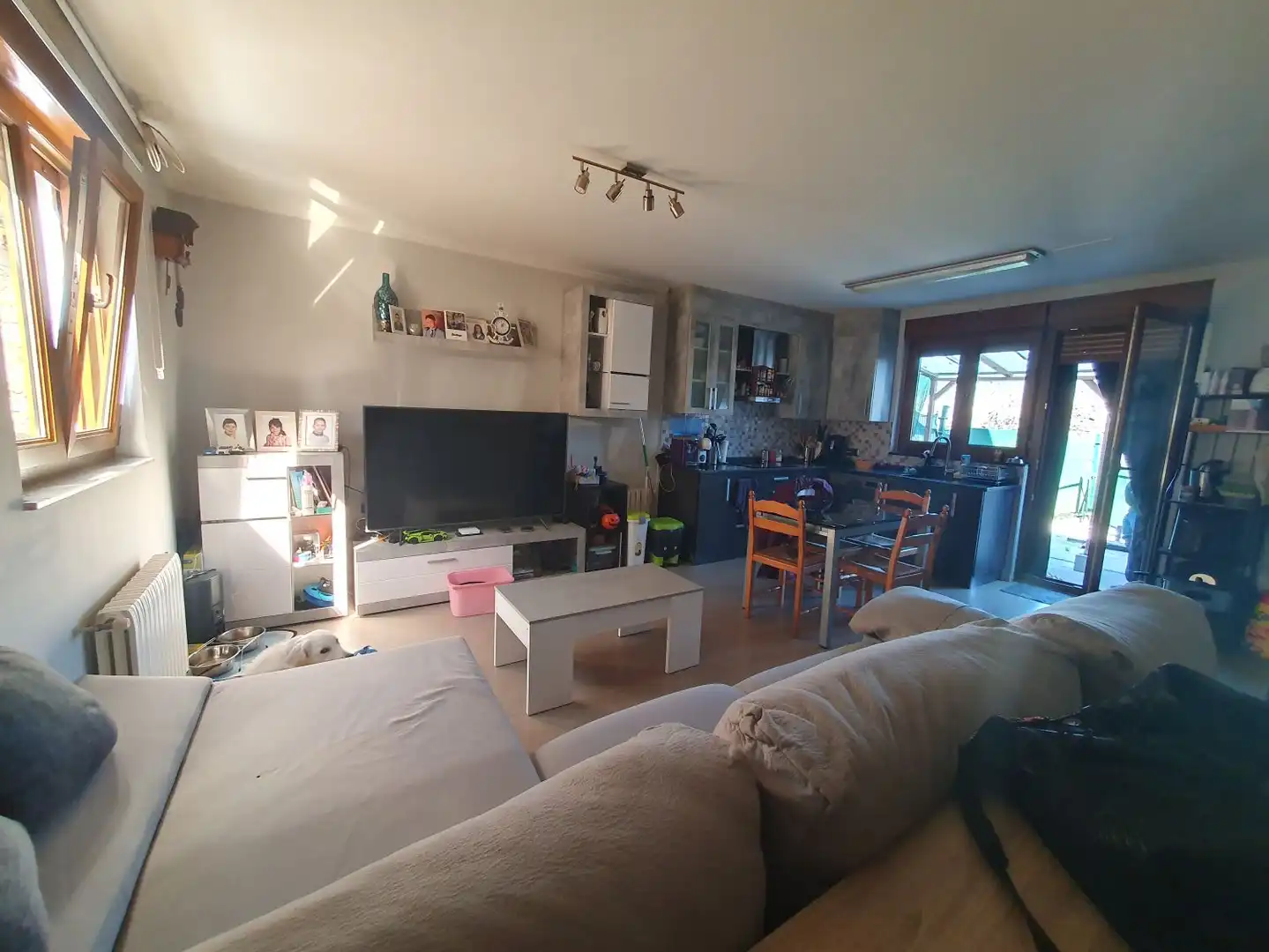 Wohnzimmer von Haus oder Chalet zum Verkauf in Grado mit Heizung, Privatgarten und Terrasse