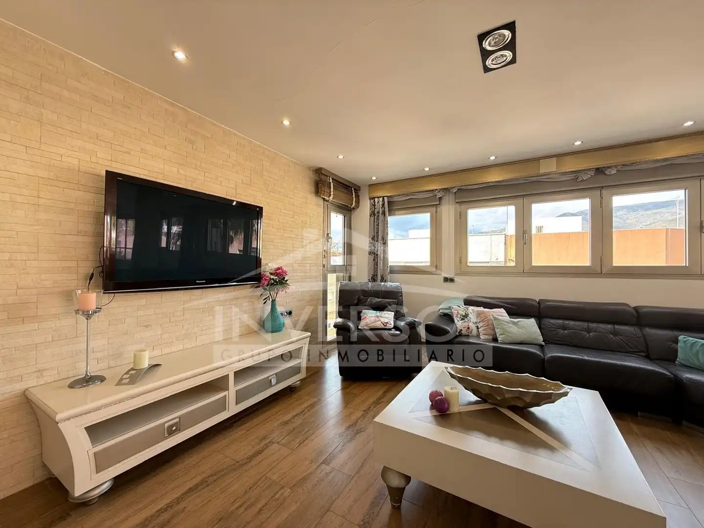 Living room of Flat for sale in Adra  with Air Conditioner, Heating and Furnished