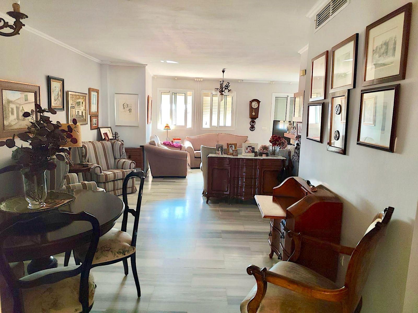 Sala d'estar de Pis en venda en Málaga Capital amb Aire condicionat, Calefacció i Terrassa