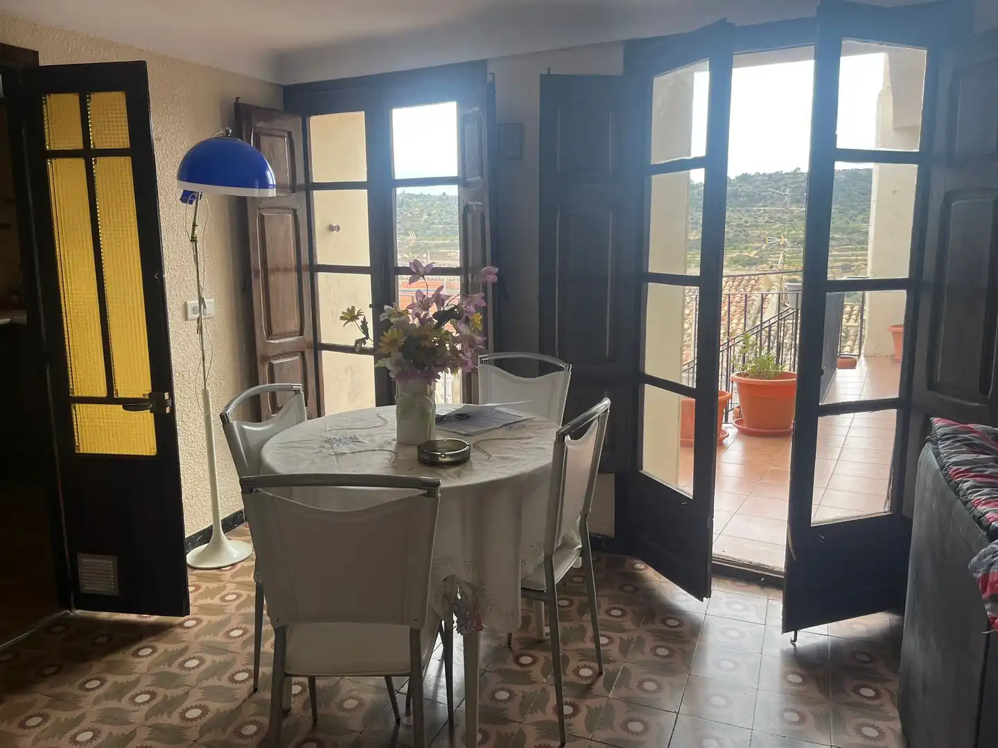 Comedor de Casa o chalet en venta en Valdealgorfa con Jardín privado, Terraza y Amueblado