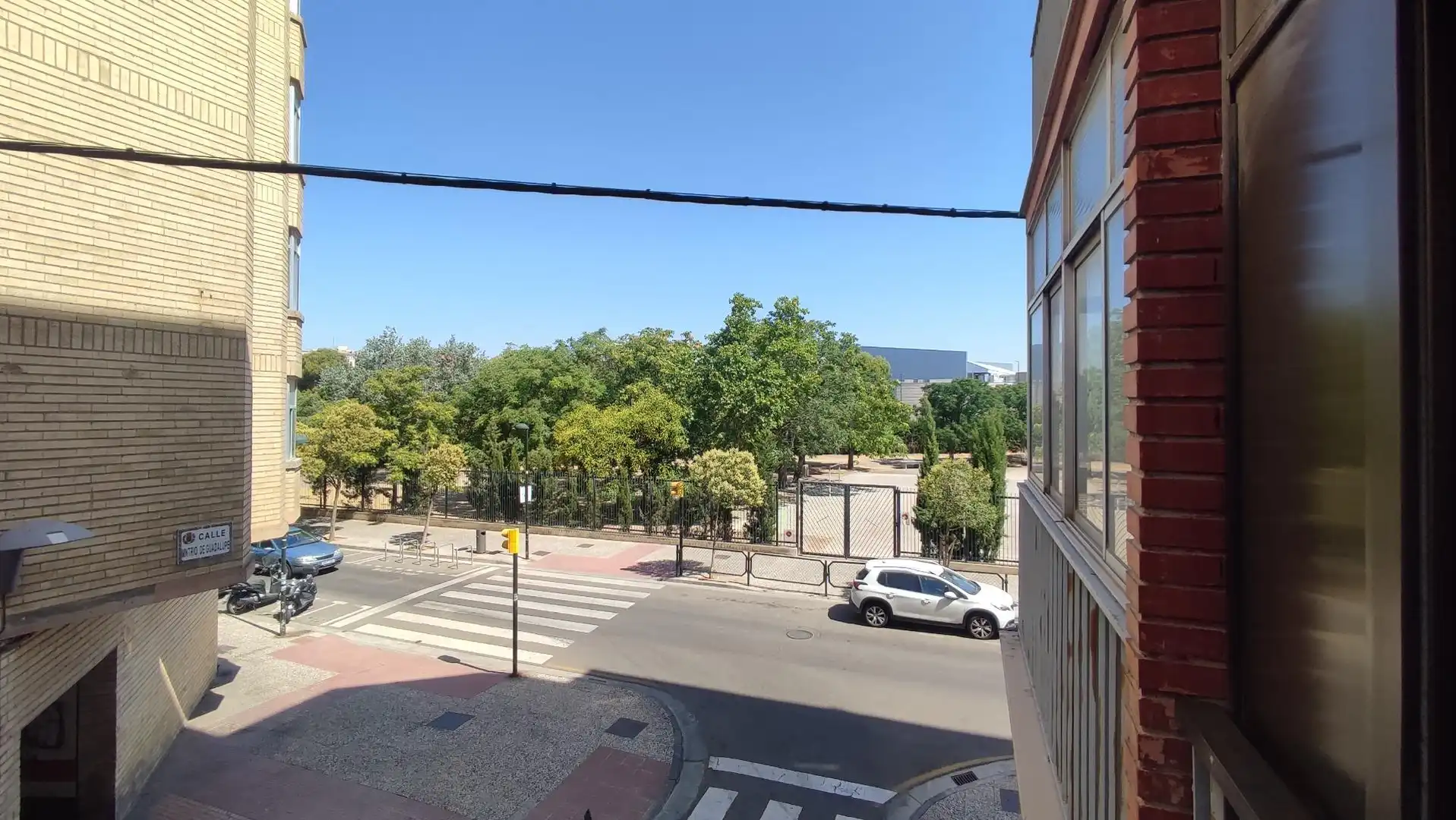 Vista exterior de Piso de alquiler en Zaragoza con Aire acondicionado, Calefacción y Terraza