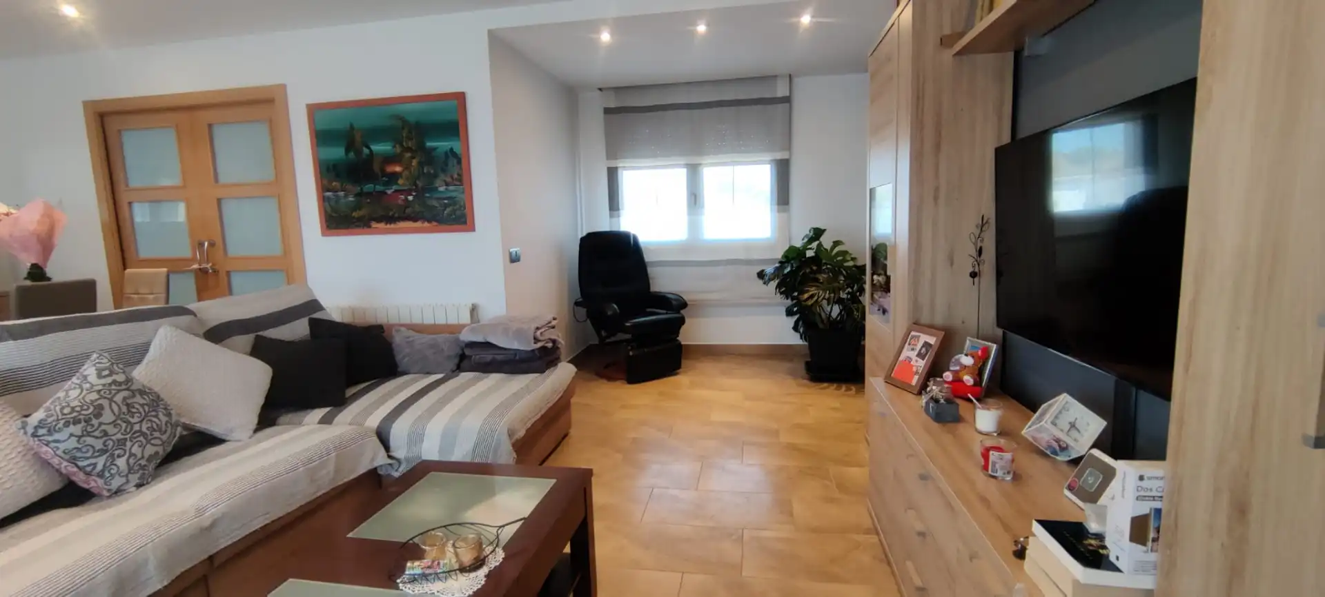 Sala d'estar de Casa o xalet en venda en Albinyana amb Aire condicionat, Calefacció i Jardí privat