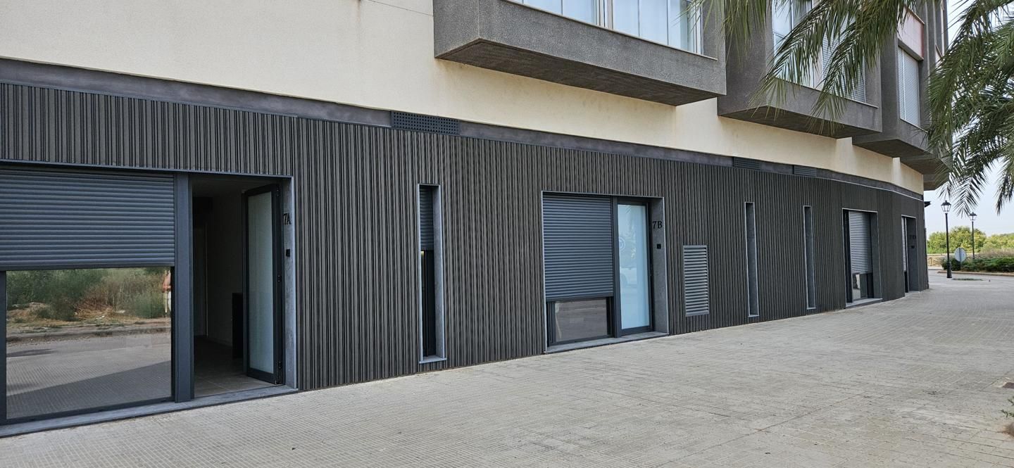 Vista exterior de Planta baixa de lloguer en Vinalesa amb Aire condicionat, Moblat i Internet