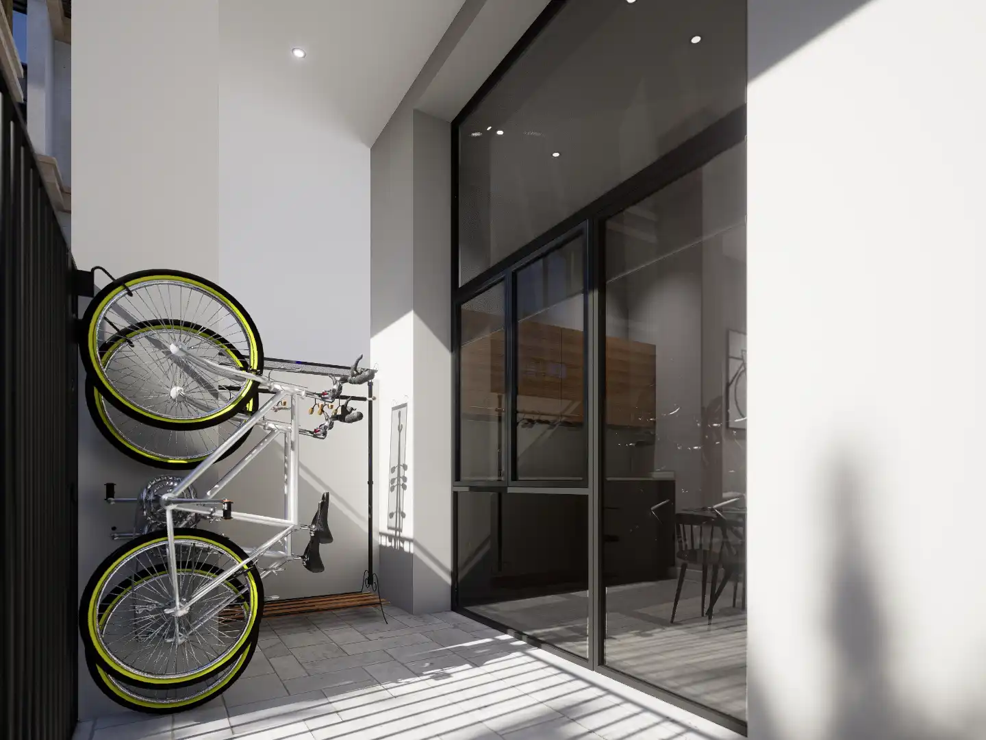 Vista exterior de Piso en venta en Burgos Capital con Calefacción y Terraza