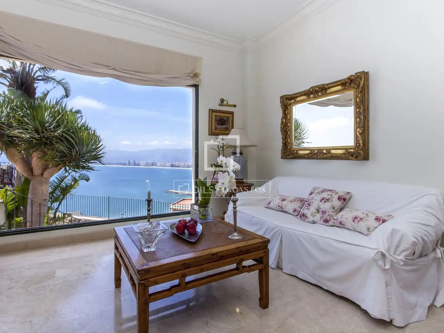 Sala de estar de Casa o chalet en venta en Cullera con Aire acondicionado, Jardín privado y Piscina