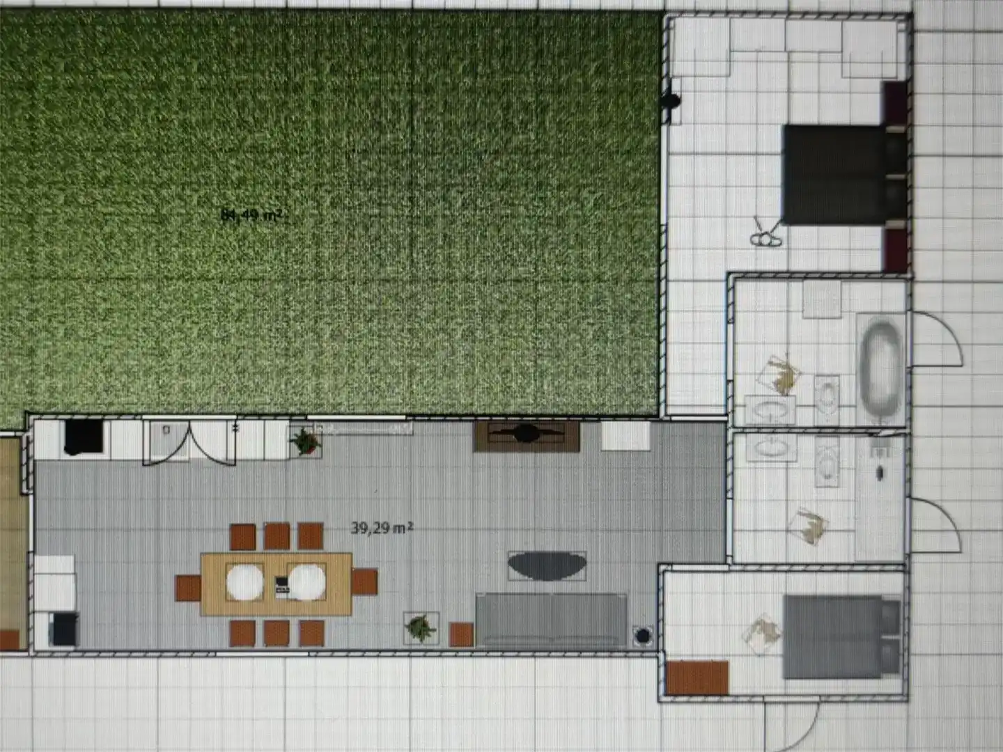 Piso en venta en Gimenells i el Pla de la Font con Jardín privado, Parquet y Balcón