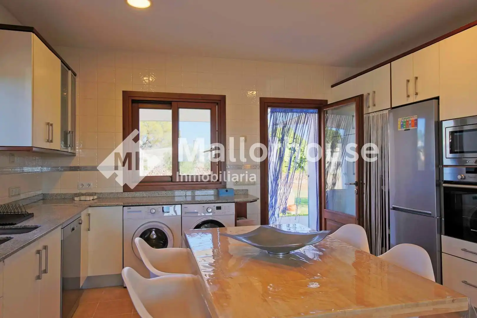 Cocina de Casa o chalet de alquiler en Santa Margalida con Aire acondicionado, Jardín privado y Terraza