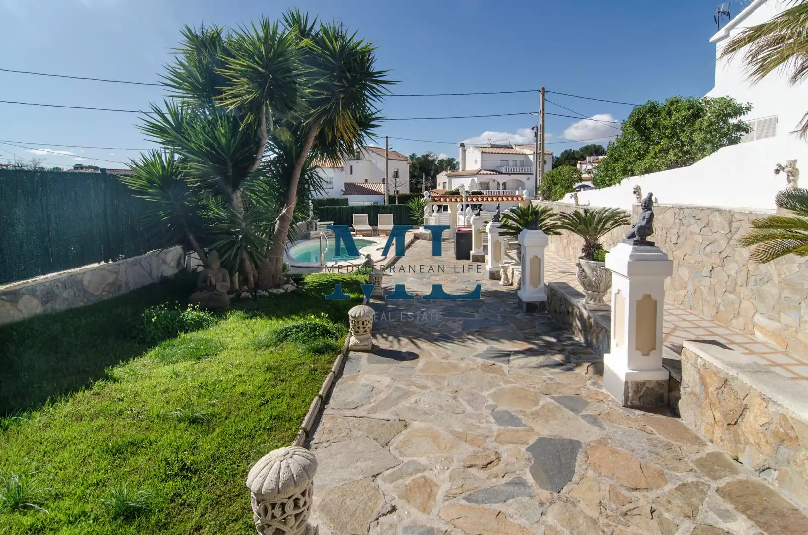 Exterior view of Detached homes for sale in Sant Pere de Ribes  with Heating and Swimming Pool