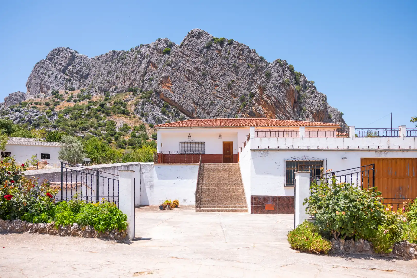 Vista exterior de Finca rústica en venta en Montejaque con Aire acondicionado, Jardín privado y Terraza
