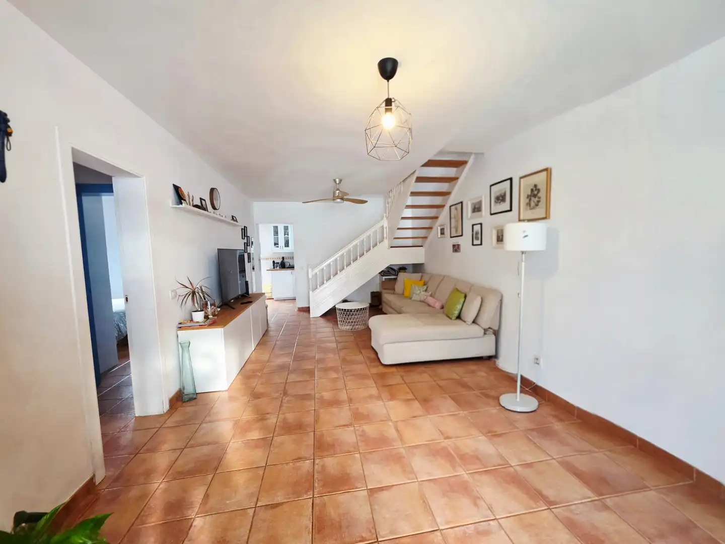 Sala de estar de Dúplex en venta en Yaiza con Jardín privado, Terraza y Amueblado