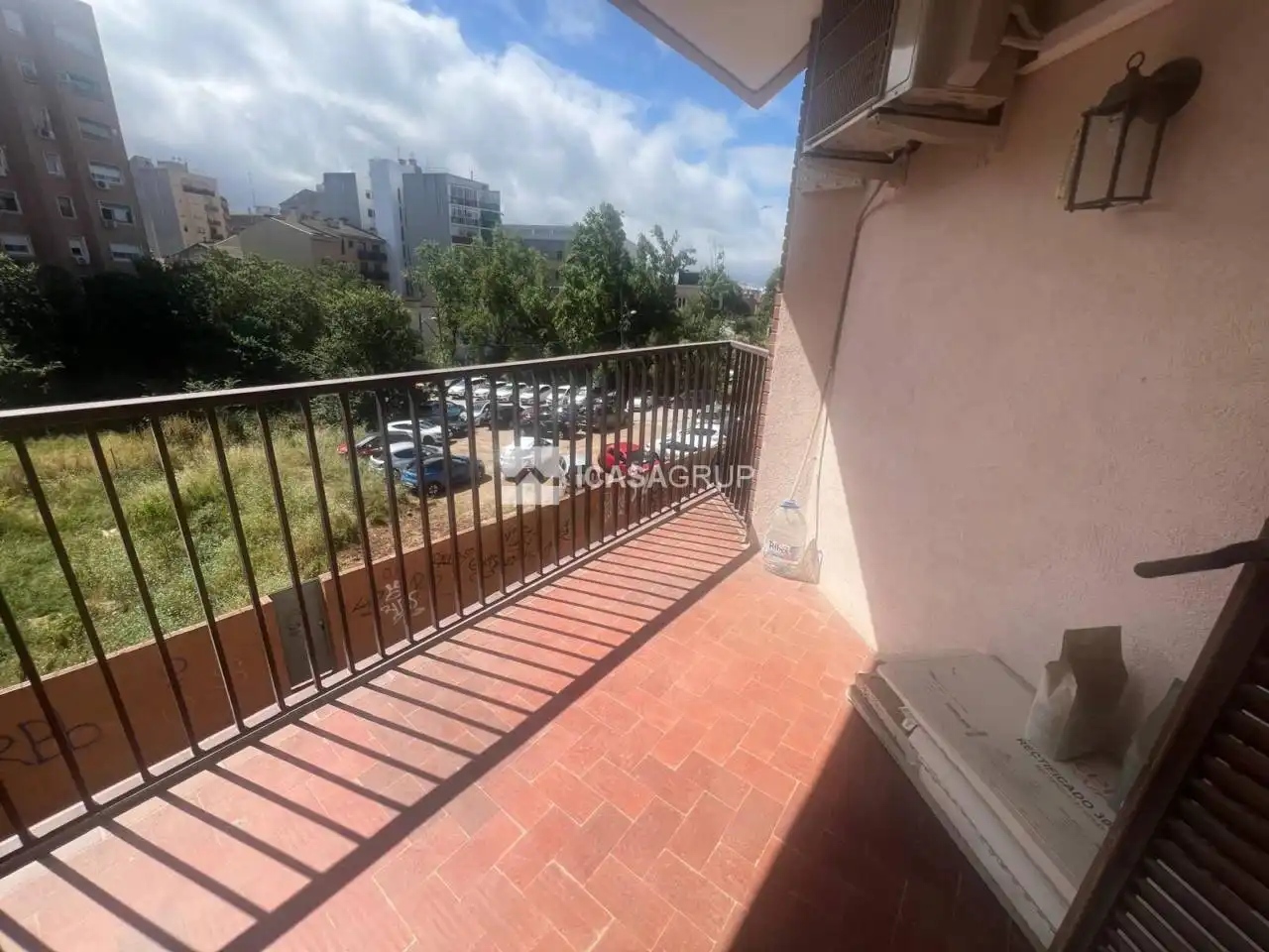 Terrasse von Wohnung zum Verkauf in Rubí mit Klimaanlage und Balkon